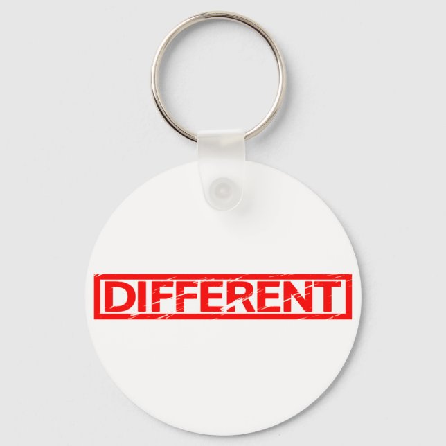 Different Stamp Key Ring (Front)