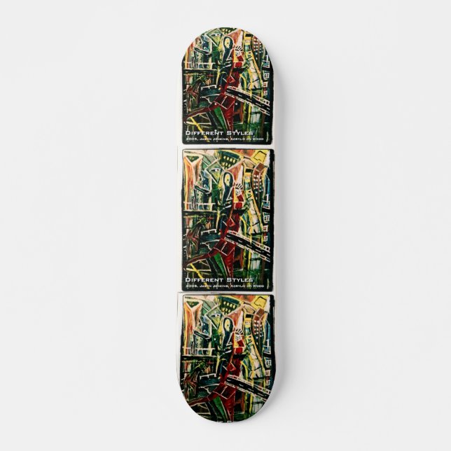DIFFERENT STYLES SKATEBOARD (Front)