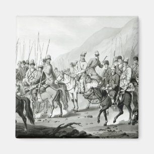 Different Tribes of Russian Cossacks Magnet