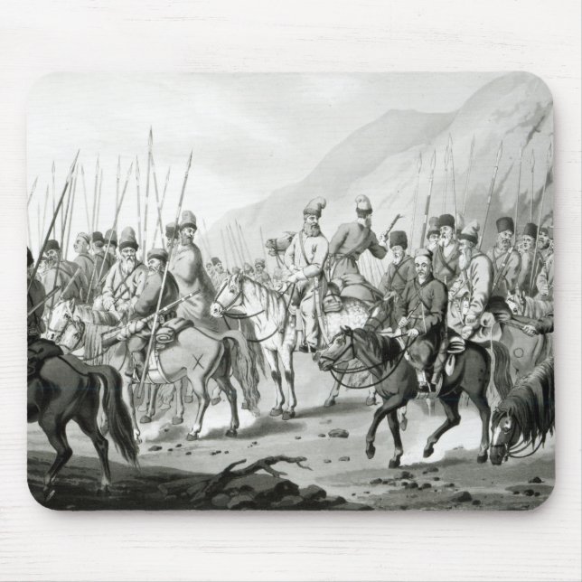 Different Tribes of Russian Cossacks Mouse Pad (Front)