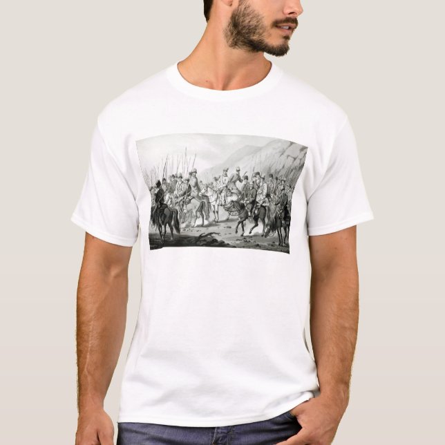 Different Tribes of Russian Cossacks T-Shirt (Front)