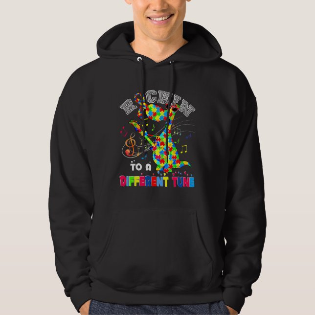 Different Tune Autism Awareness For Boy Girl Toddl Hoodie (Front)