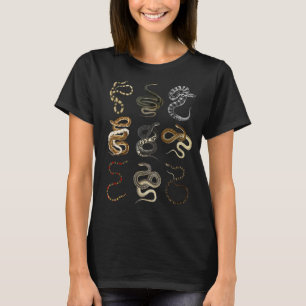 Different Types Of Snakes for snake lovers T-Shirt
