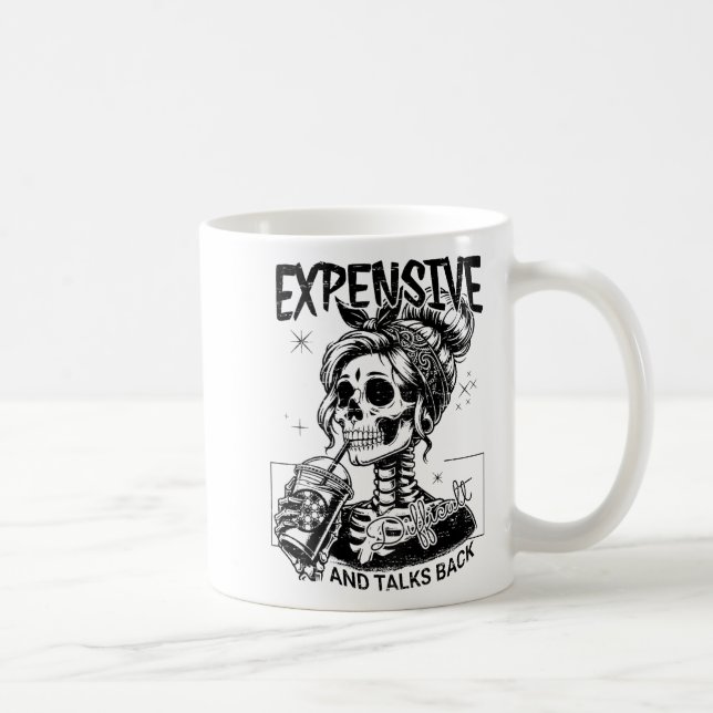Difficult And Talks Back Mothers Day 2  Coffee Mug (Right)