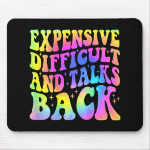Difficult And Talks Back Mothers Day Mum Life  Mouse Pad