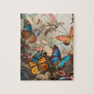 difficult butterfly colourful relax eyes puzzle