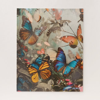difficult butterfly colourful relax eyes puzzle