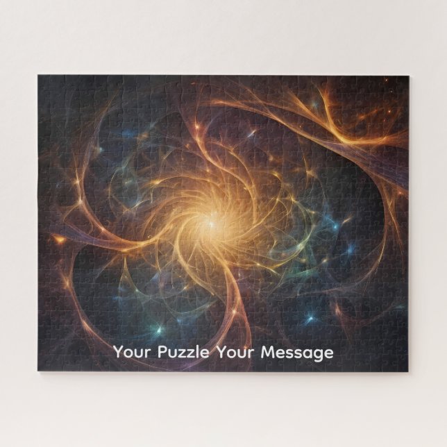 Difficult "Cosmic Swirls" Jigsaw Puzzle (Horizontal)