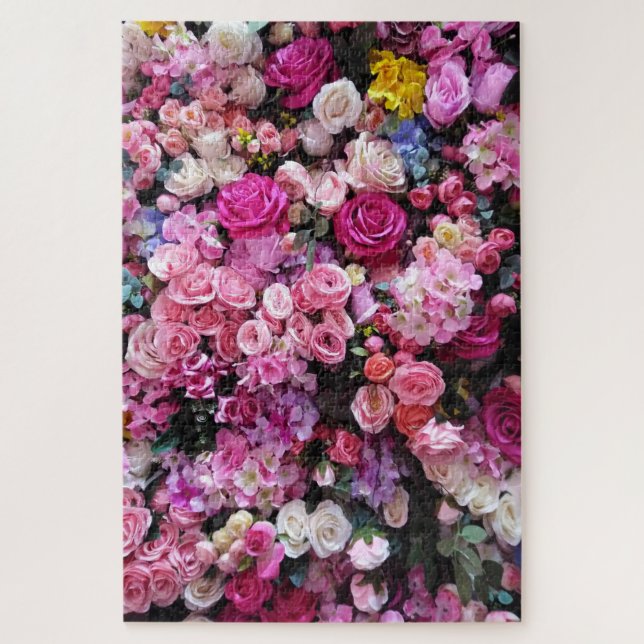 Difficult Epic Foral Bouquet Jigsaw Puzzle (Vertical)