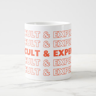 DIFFICULT & EXPENSIVE EXTRA LARGE MUG FOR COFFEE 