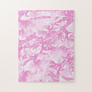 Difficult Pink Cherry Blossom Puzzle