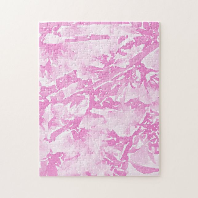 Difficult Pink Cherry Blossom Puzzle (Vertical)