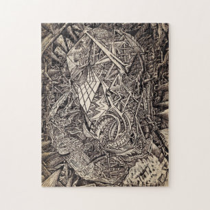 Diffracted (cavern dweller),   jigsaw puzzle