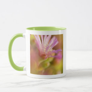 Diffused Image Of A Colourful Succulent Flower Mug