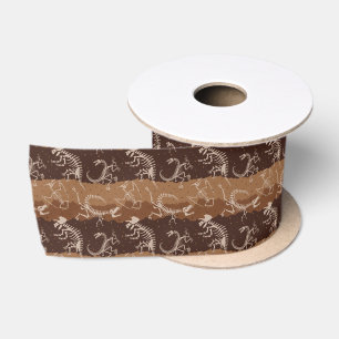 Dig Dino Dig Satin Ribbon