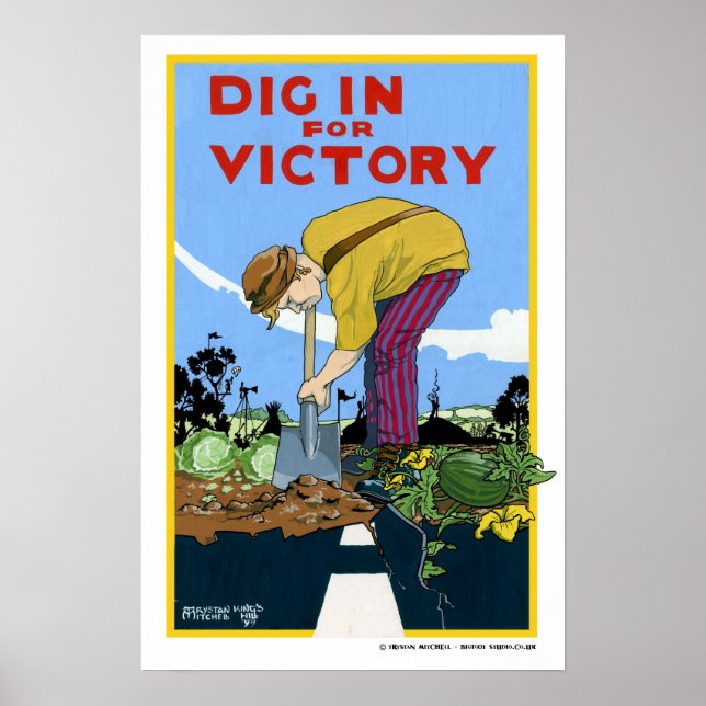 Dig in for Victory Poster (Front)