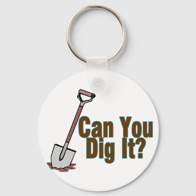 Dig It Key Ring (Front)