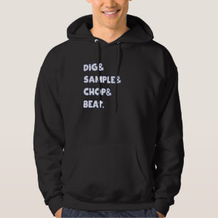 Dig&Sample&Chop&Bea MPC Drum Sampler Music Lover Hoodie