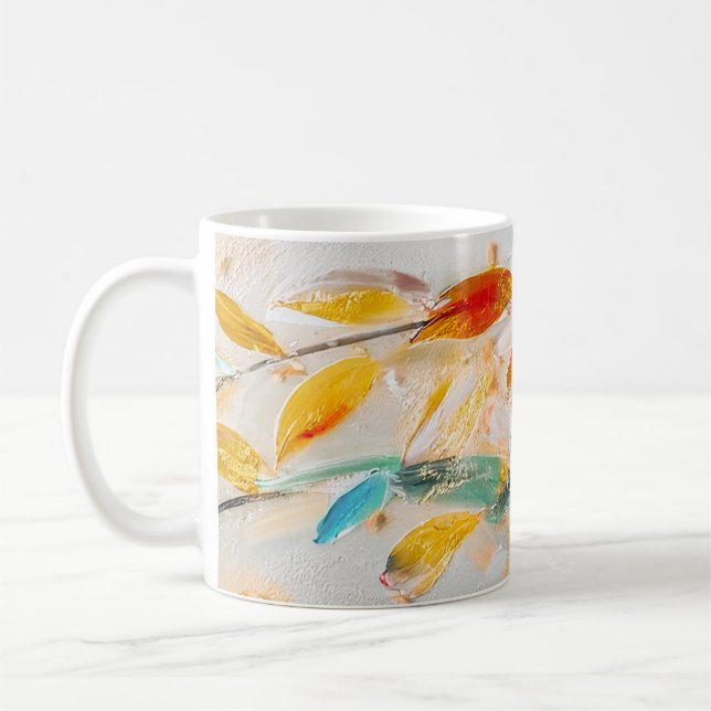 DigAI Whispers of Marigold Mug (Left)