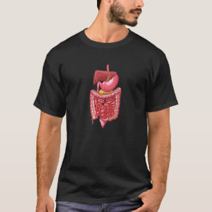 Digestive System Anatomy Anatomical Biology Teache T-Shirt