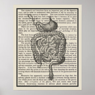 Digestive System Anatomy Art Print #4