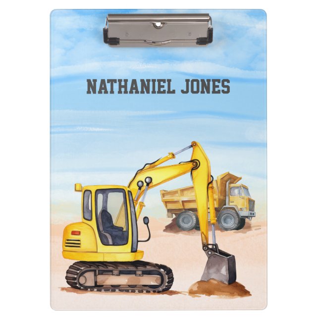 Digger design clipboard (Front)