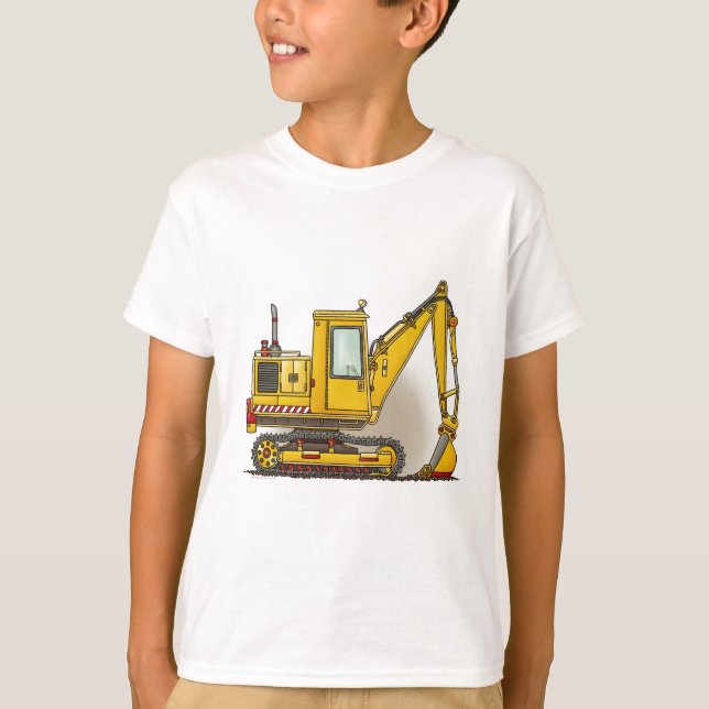 Digger Shovel Boys T-Shirt (Front)