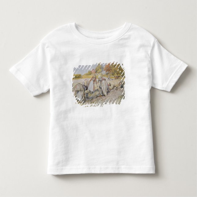 Digging Potatoes, 1905 Toddler T-Shirt (Front)