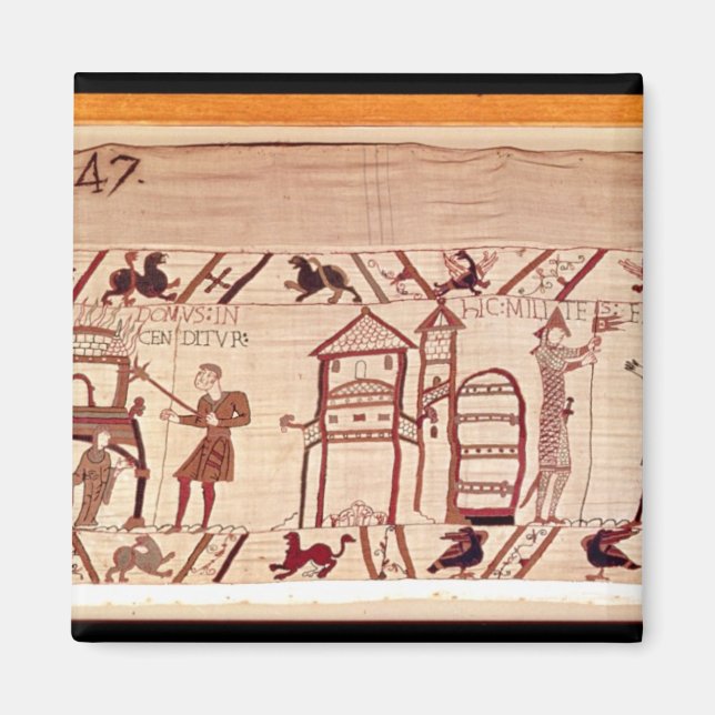 Digging the fortifications for a camp at magnet (Front)