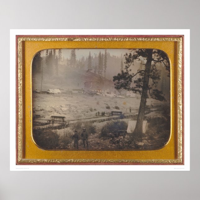 Diggings at Grizzly Flat, El Dorado Co.  (40070) Poster (Front)
