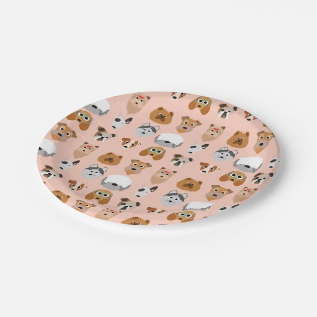 Diggity Do Dog Paper Plate (Angled)