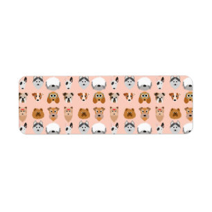 Diggity Do Dog Return Address Label