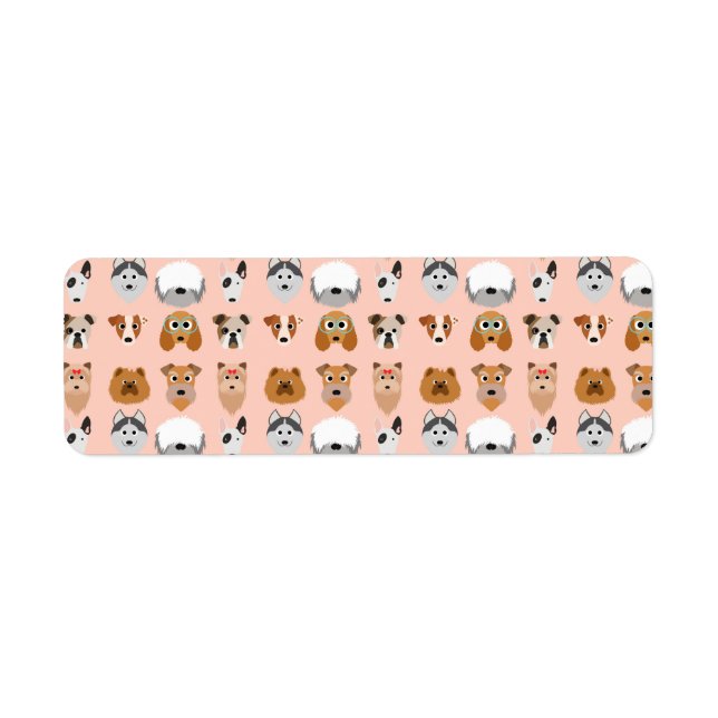 Diggity Do Dog Return Address Label (Front)