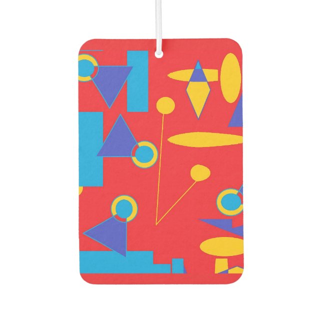 Digisketch 24-A Car Air Freshener (Front)