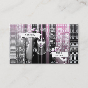 Digit Girl Business Card