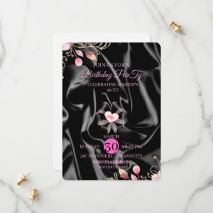 Digital 50th Birthday Party Invitation Template, L