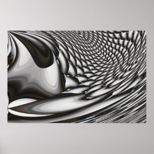 Digital Abstract Art Poster Print