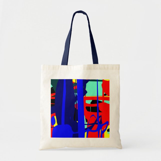 Digital Abstract Expressionist 03 Tote Bag (Front)