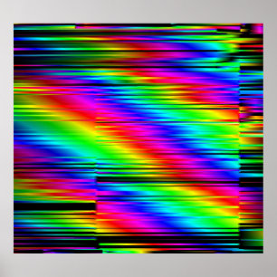 Digital Abstract: Multicolor Graphic Design. Poster