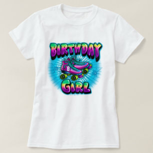 Digital Airbrush Birthday Girl T-Shirt