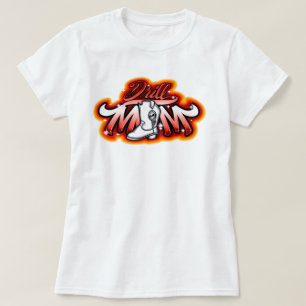 Digital Airbrush Drill Team Mum t-shirt