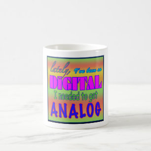 Digital/Analogue 2 Mug