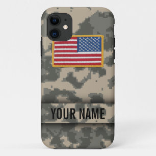 Digital Army Style Camouflage iPhone Case