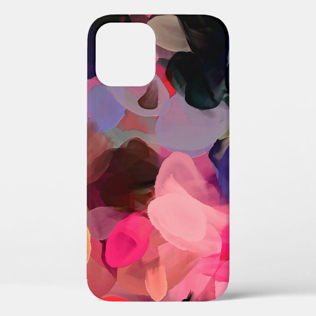 Digital art abstract pattern. Hand drawing modern  Case-Mate iPhone Case (Back)