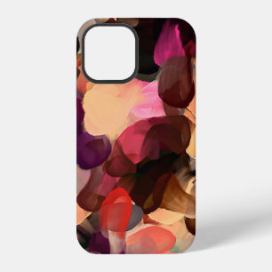Digital art abstract pattern. Hand drawing modern  iPhone 12 Case