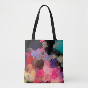 Digital art abstract pattern. Hand drawing modern Tote Bag