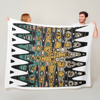 digital art birds fleece blanket