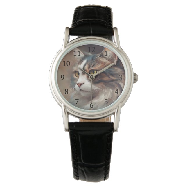 Digital art Cat 718 Watch (Front)
