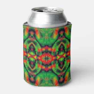 Digital Art Cool Modern Abstract Can Cooler