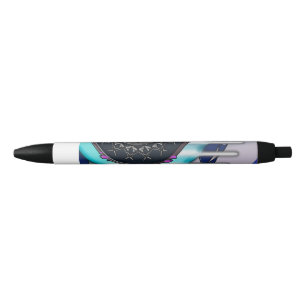 Digital artwork black ink pen